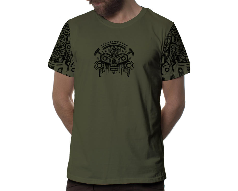 Bonez t-shirt olive for men